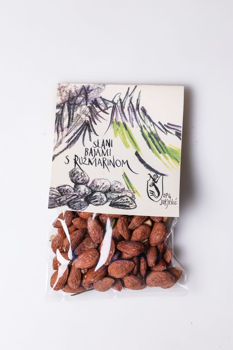 Slani bajami s ružmarinom
